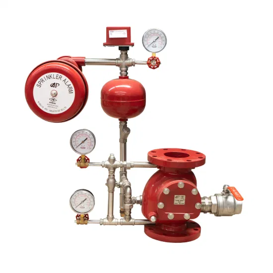 Fire Fighting Flange Type Alarm Check Valve FM, 300psi, Pn10, Pn16 DN50-DN300